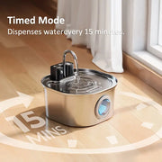 Fontanella per gatti con filtro e sensore